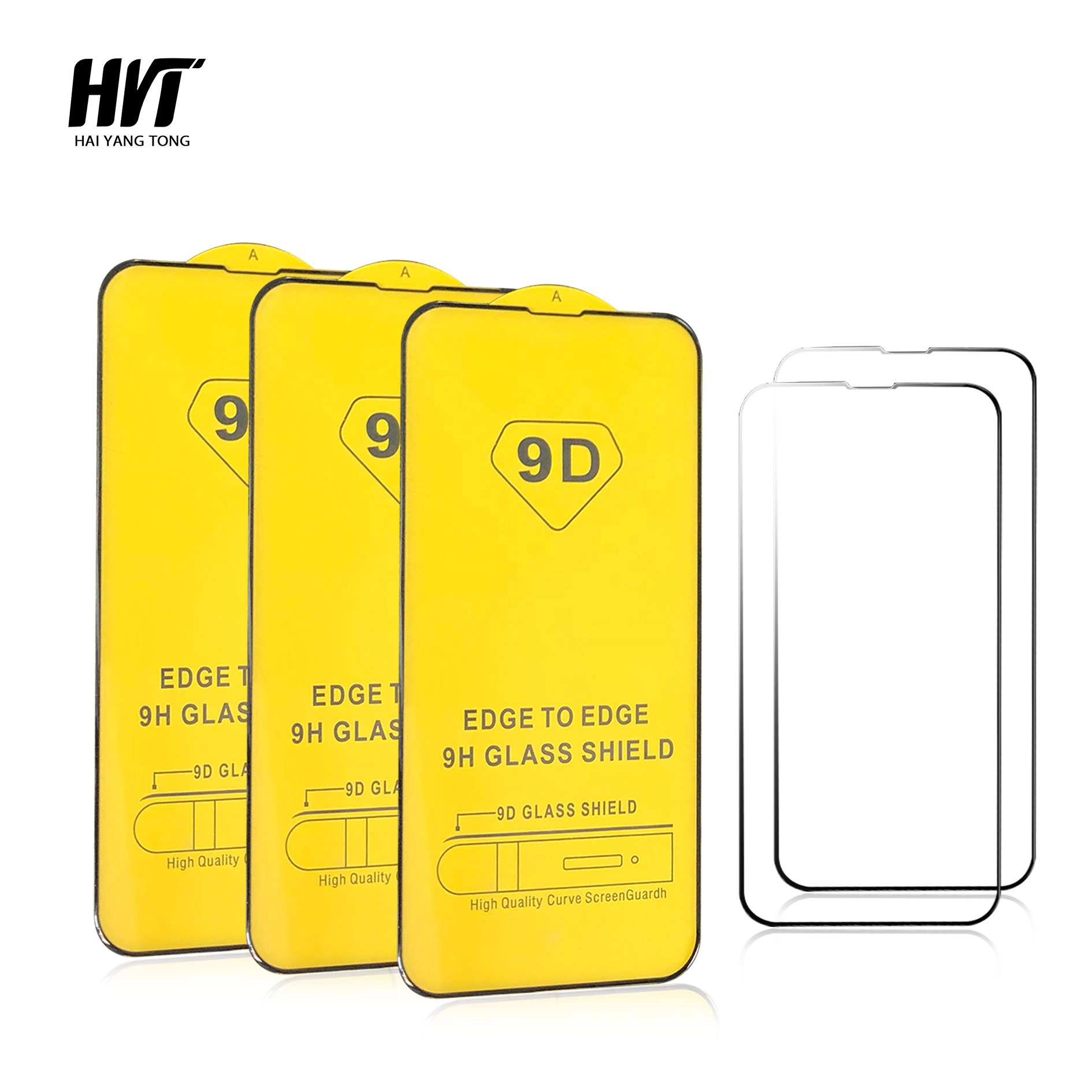 Закаленное стекло с полным покрытием клея 6D 9D, Защита экрана для iPhone 13,21d 9D, стекло для iPhone 13,13pro, 13pro Max