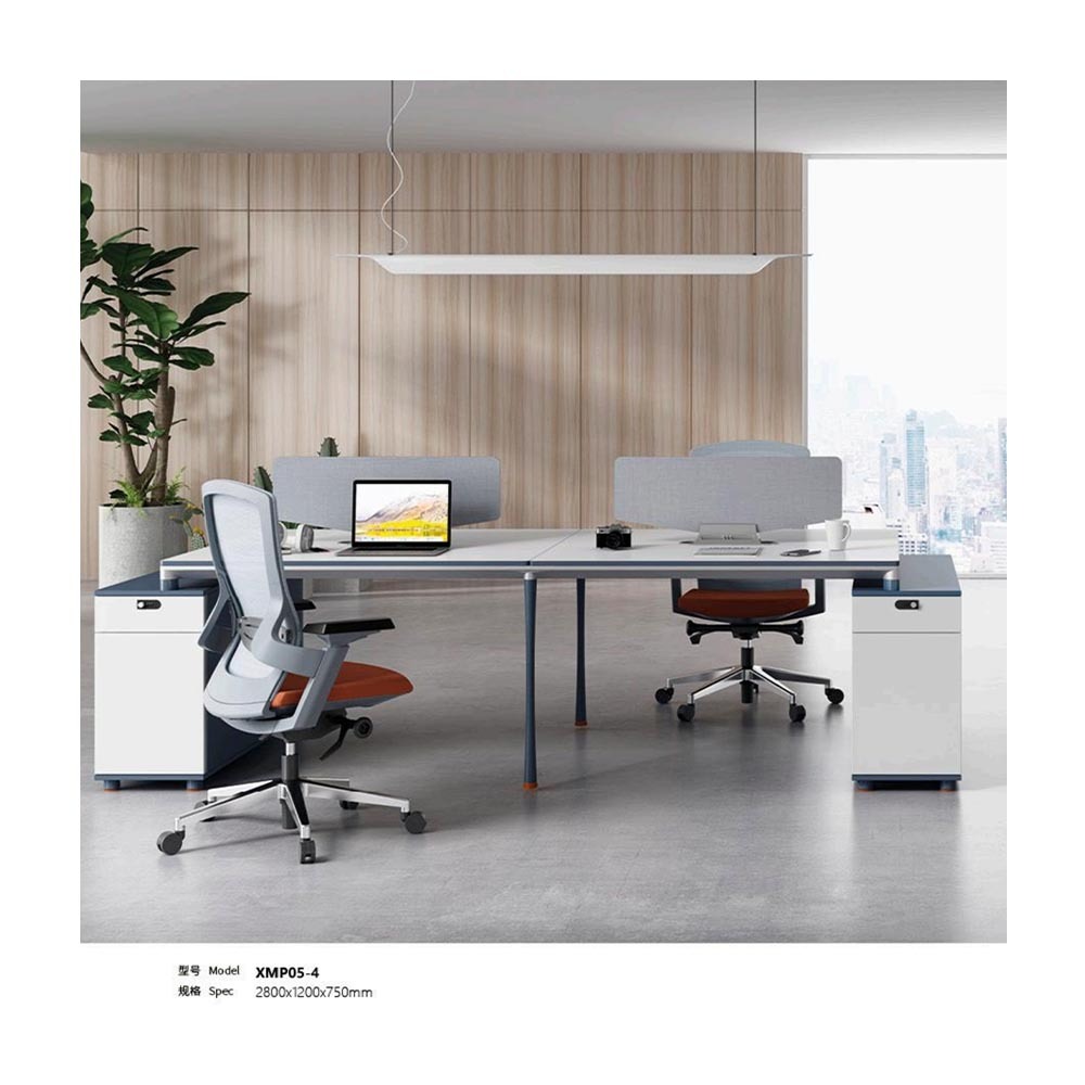 Factory Price Workstation Open Area Office Table Customize Desk 2023 Staff Desk Group Table