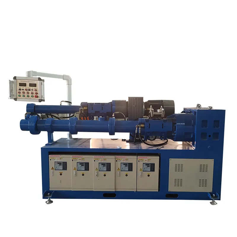 China famous brand rubber extrusion vulcanization production line EPDM rubber profile making machine