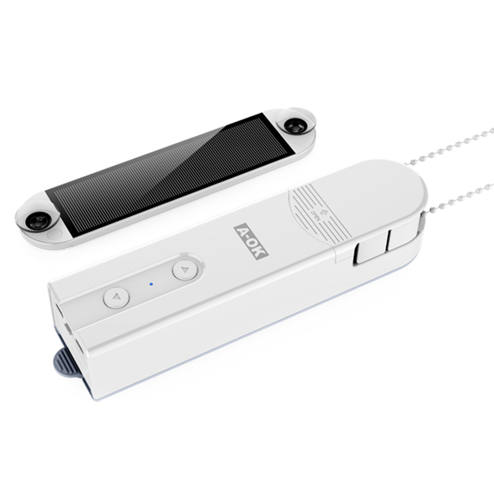 AM43 Latest Blinds Drive Curtain Motor Rope Roller Blind For Smart Home Work with Google Alexa Controlled By Zigbee and BT