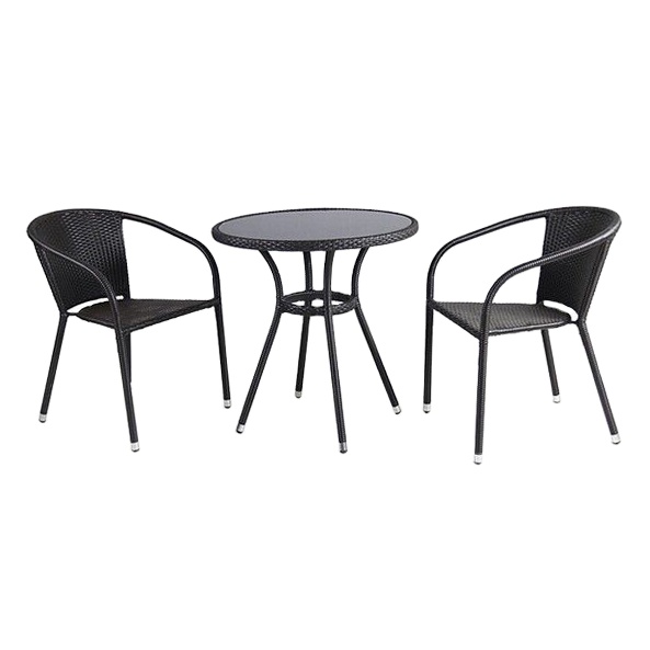 Round tables outdoor coffee table furniture rattan chair