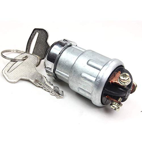 Ignition Key Switch for 70cc 90cc 110cc 125cc 150cc 200cc 250cc Go-Kart Dune Buggy Cart UTV 3 Wires Parts Replacement