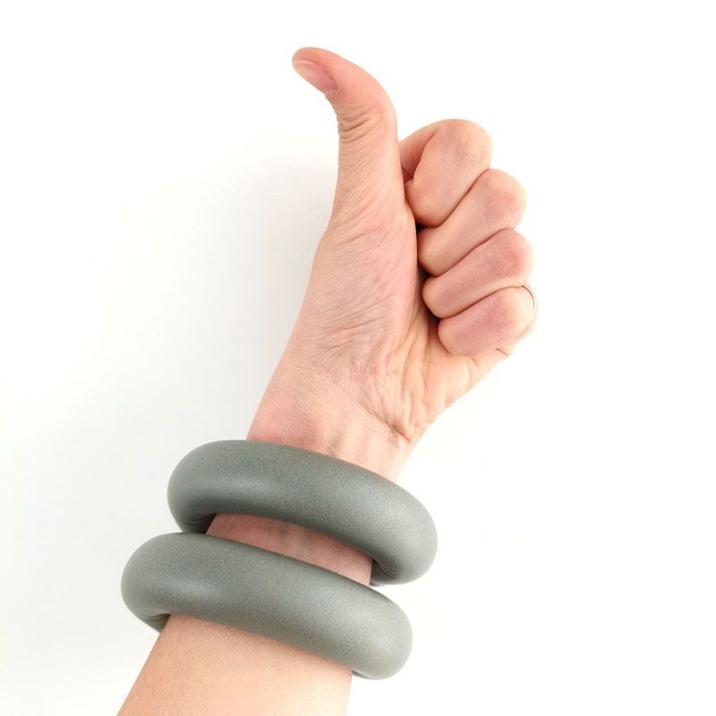 CHOOYOU OEM/ODM pesas de los tobillos Fitness Silicone Foam Custom Logo Wearable Waterproof Ankle Wrist Weights