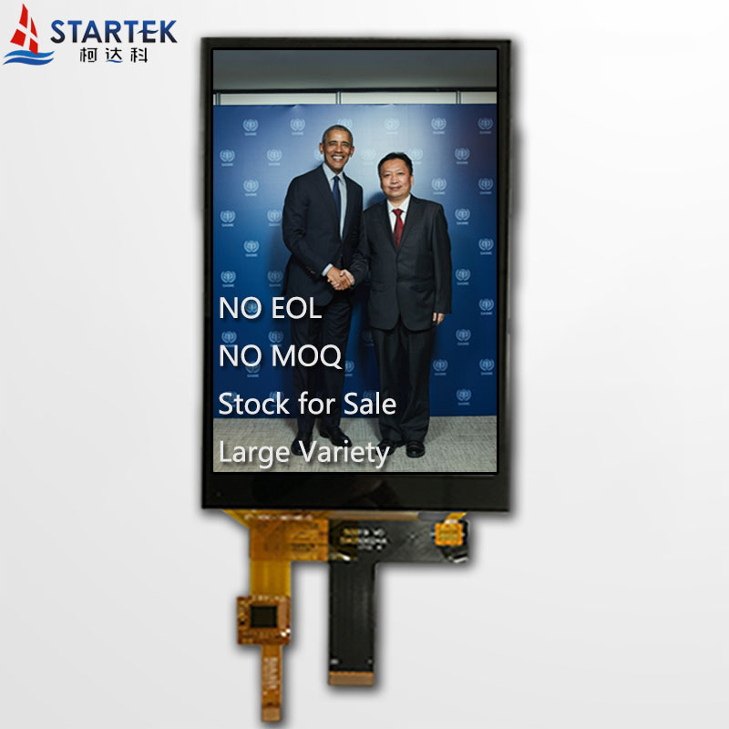 5,0 дюймов 480*854, интерфейс MCU, широкий угол обзора IPS LCD с емкостным сенсорным экраном, в наличии