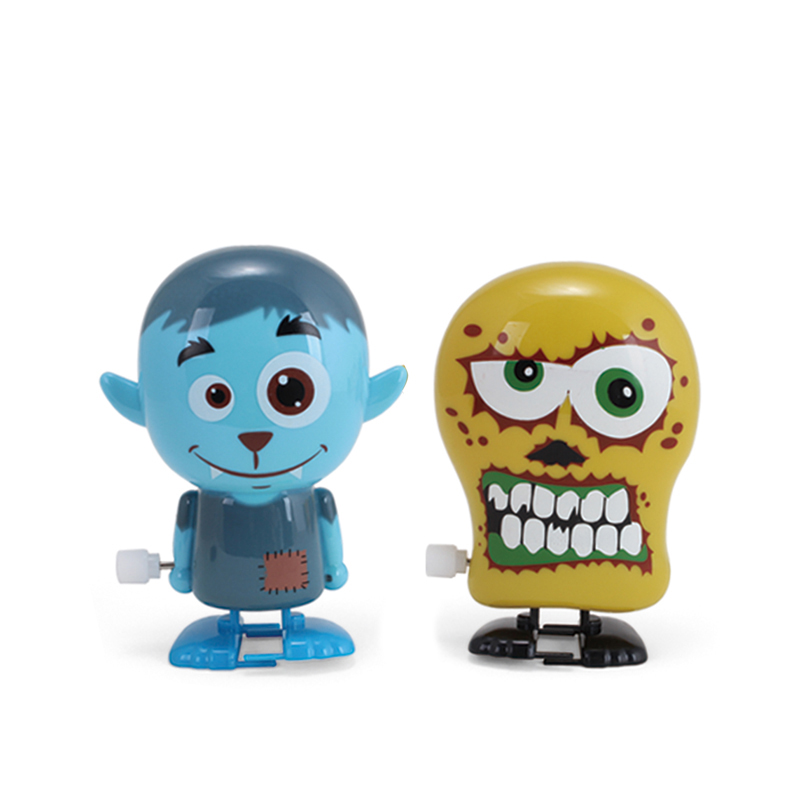 12pcs wind up walking ugly doll toy promotional halloween decoration