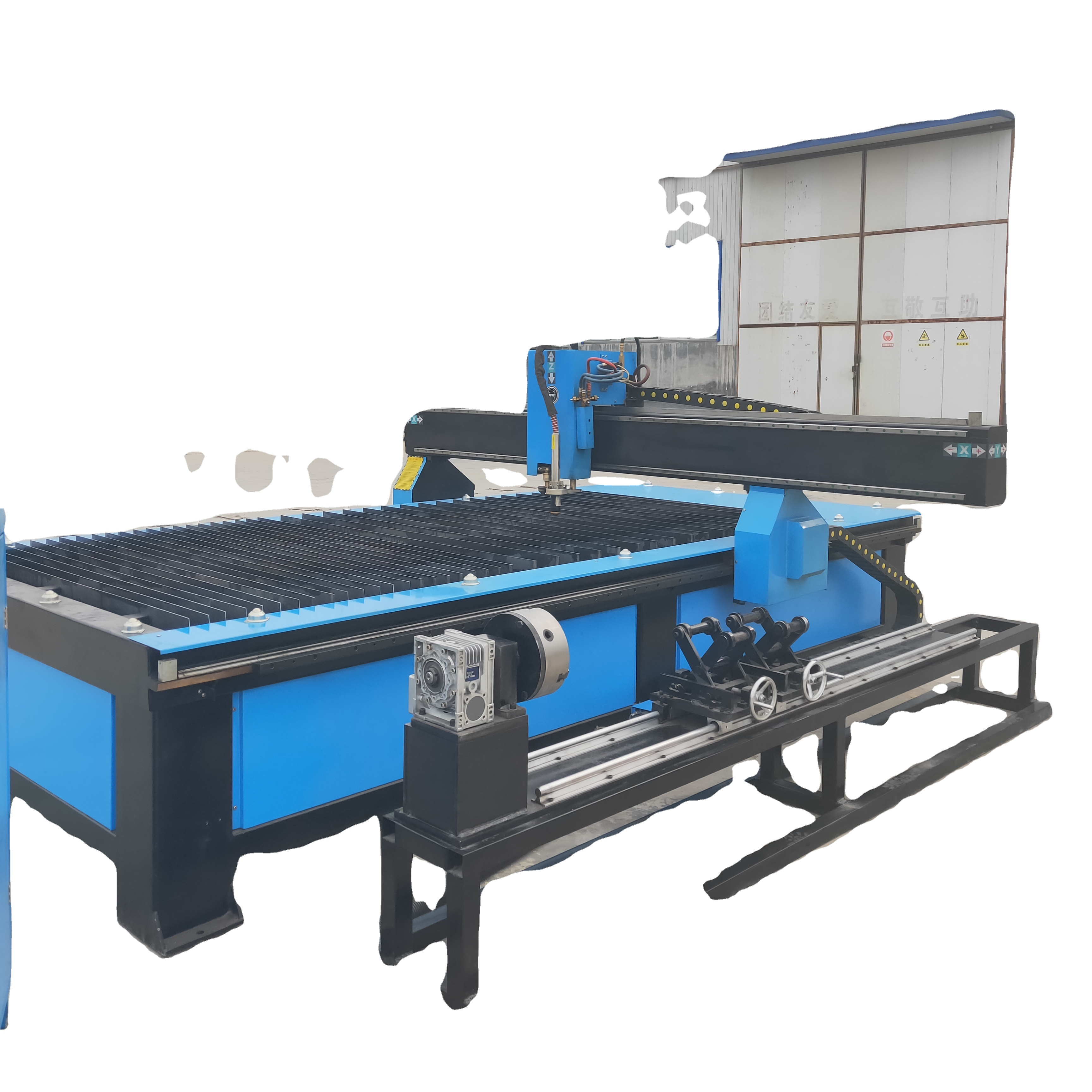 CNC Plasma Cutting Machine / Plasma Cutter / Plasma Cut CNC with rotary