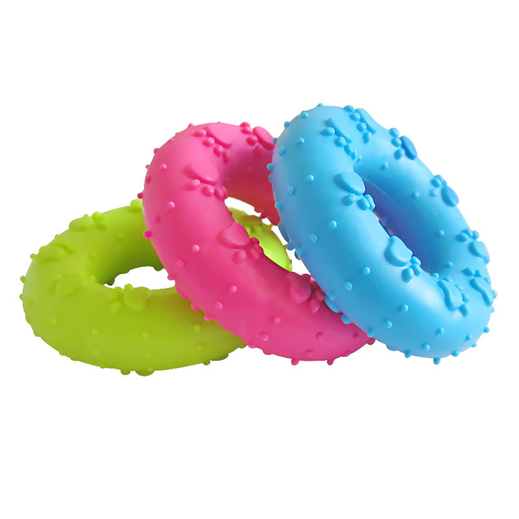 Pet Small Round Rubber Animal Toys for Small Animals