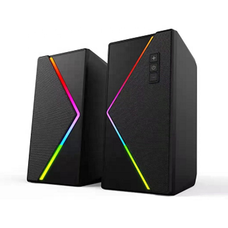 Производитель USB PC игровые RGB колонки для компьютера 2,0, Лидер продаж