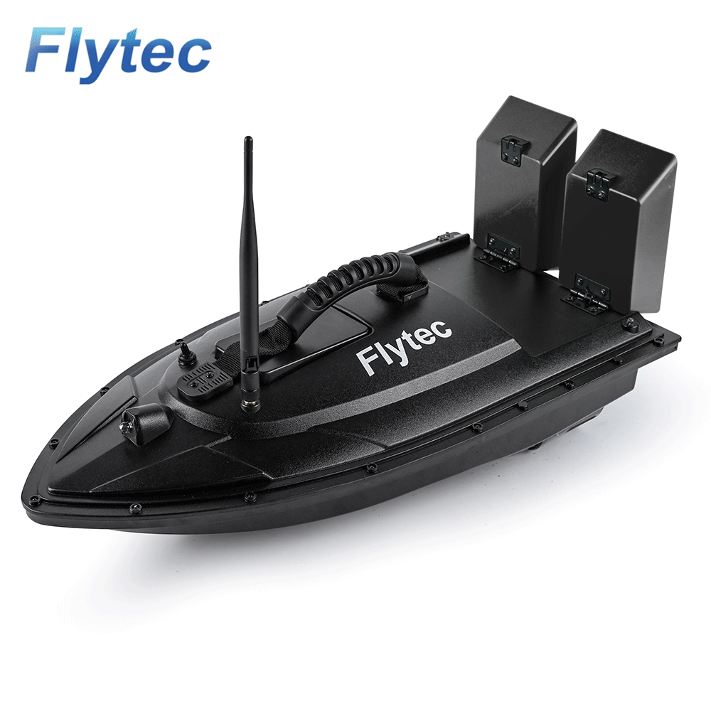 Катер для наживки Flytec 2011-5, Модернизированная версия, отправляющая рыболовную леску, бросать наживку 2 в 1, катер для наживки на радиоуправлении для ловли карпа и развлечений
