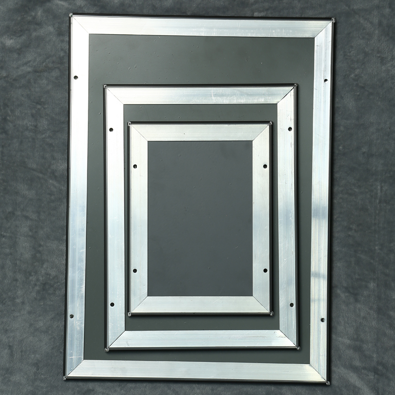 High quality Wholesale All Size a3 a4 black aluminum photo frame for wall hanging