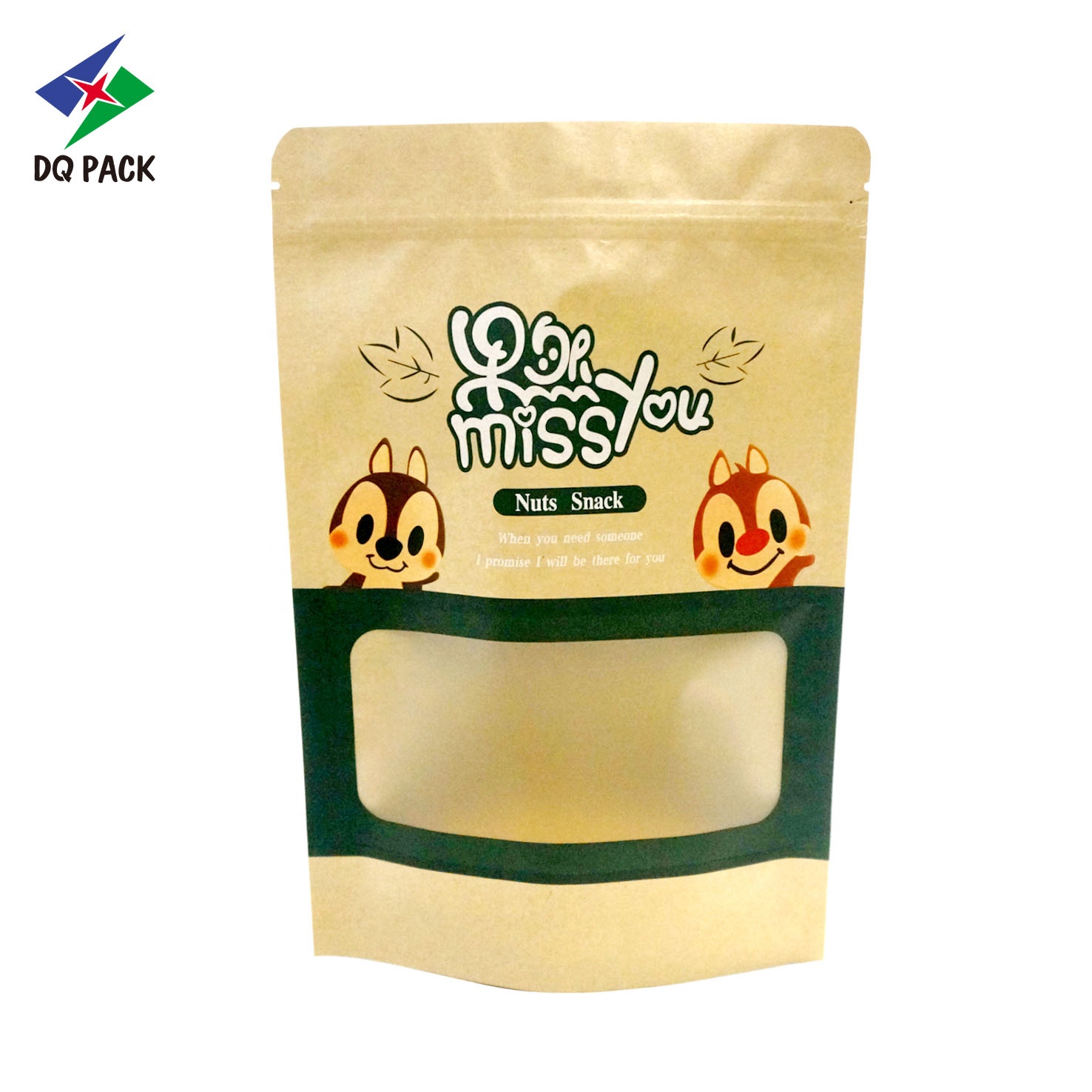 Food Grade Kraft Paper Printing with Custom Logo
