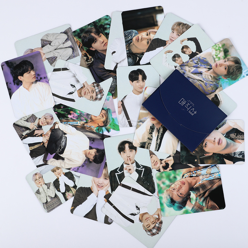 Bangtan Boys оптовая продажа Kpop BTS 5th Musther 2019 Мини Фотокарта Lomo Card