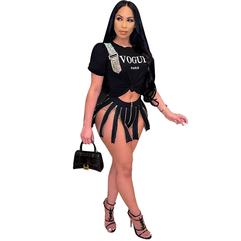 Sexy Latest Design Women Short Zippers Decoration Custom Shorts Pants High Waist Zipper Shorts Club Wear