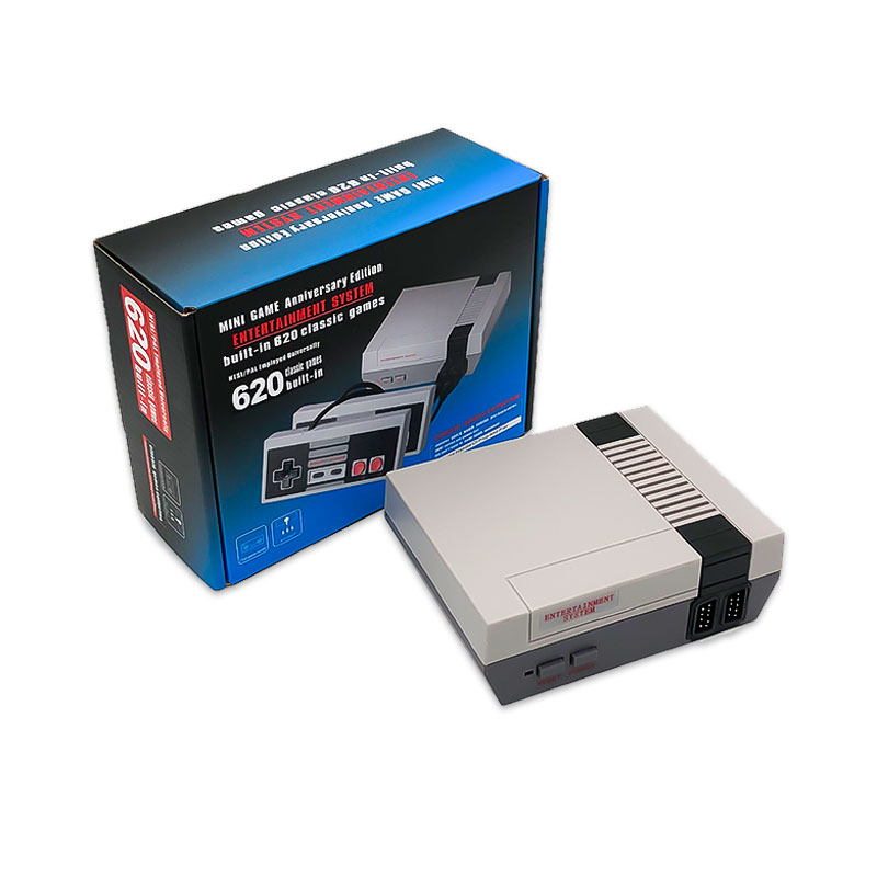 wholesale game consoles Mini Console built-in 620 Game Retro Handheld Game Player Classic TV Video