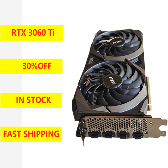 Brand New GIGABYTE RTX 3060 Ti Graphics Card OC 8G For Desktop Gaming GIGABYTE RTX 3060Ti