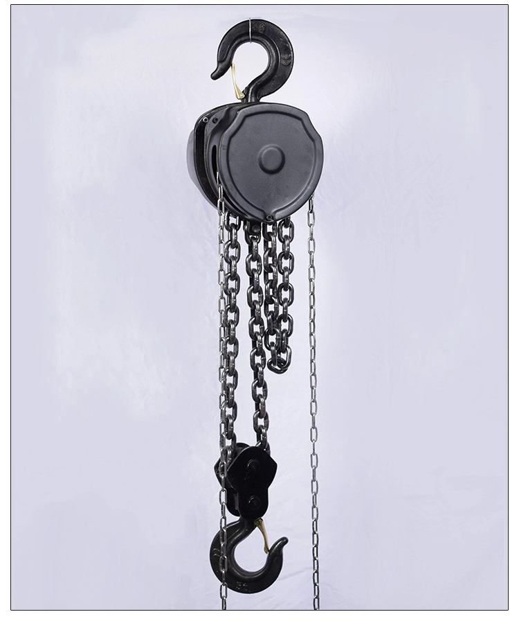 Heavy Duty Level Hoist Hand Lift Chain Block Lift Lever Alloy Steel with Hooks 1 or 2 Ton