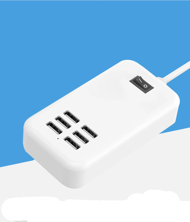 DP UK многофункциональная Зарядка 5V 30w 6USB зарядное устройство для мобильных телефонов