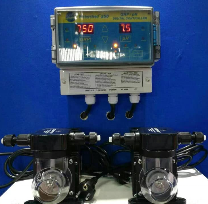 Заводской контроль качества воды, Контроллер PH и ORP воды для бассейна