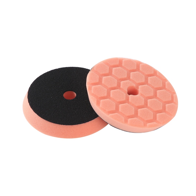 Customized Color and Size 5/6 Inch  125mm and 150mm Sponge Pad Foam Buffing Pad For Polishing Car Clean