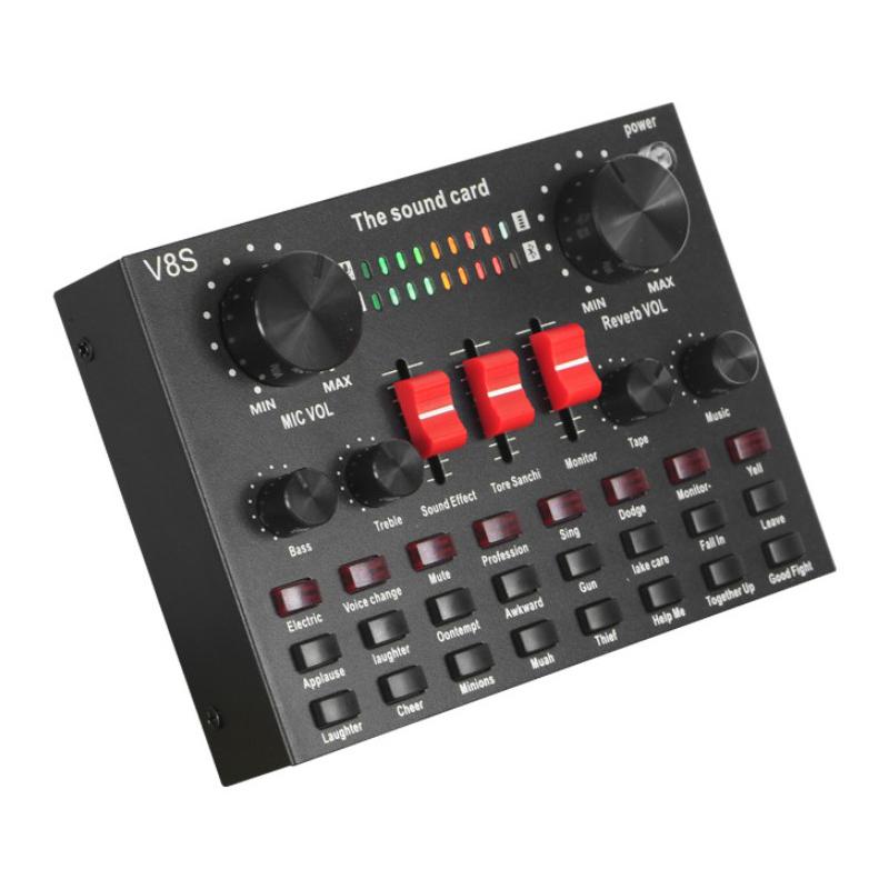 Live studio аудио интерфейс v8 v9 f8 звуковая карта с интерфейсом USB студия звукозаписи комплект