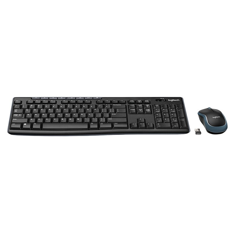 Logitech MK270 2.4G беспроводное устройство мышь + клавиатура комбо набор для настольного ноутбука