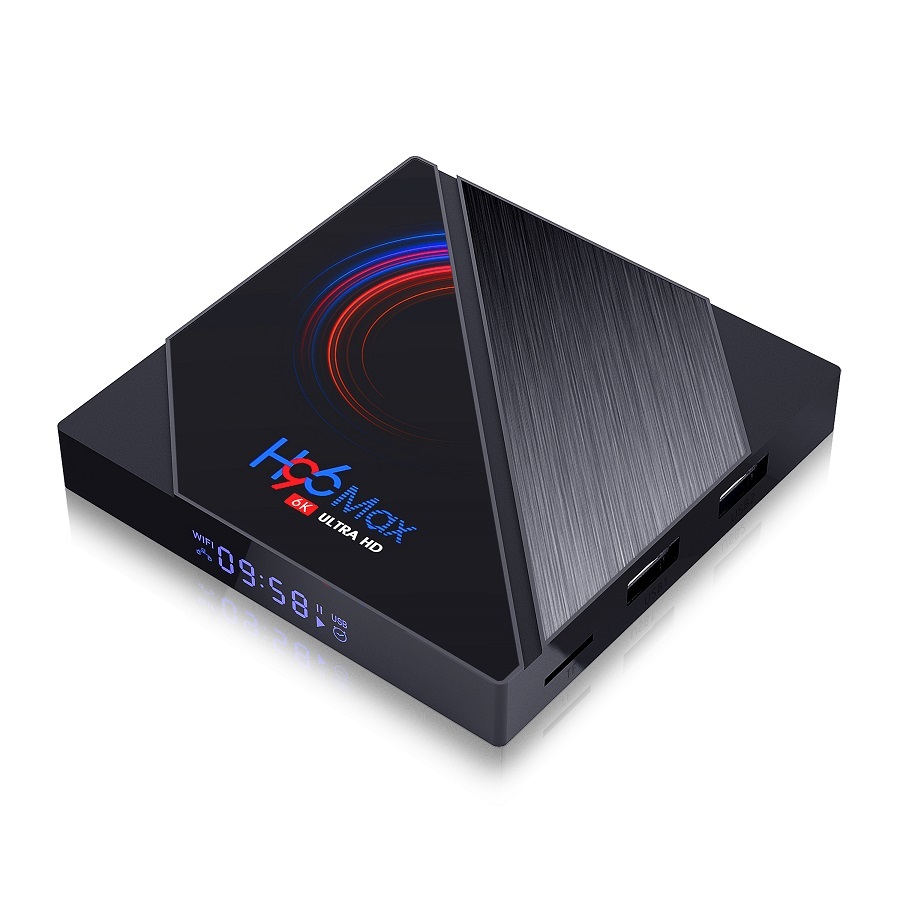 2020 супер приставка для телевизора, игровой медиаплеер, Android tv приставка H96MAX, Android 10, ТВ приставка H96MAX, H616, 4 ГБ, 32 ГБ, 6K