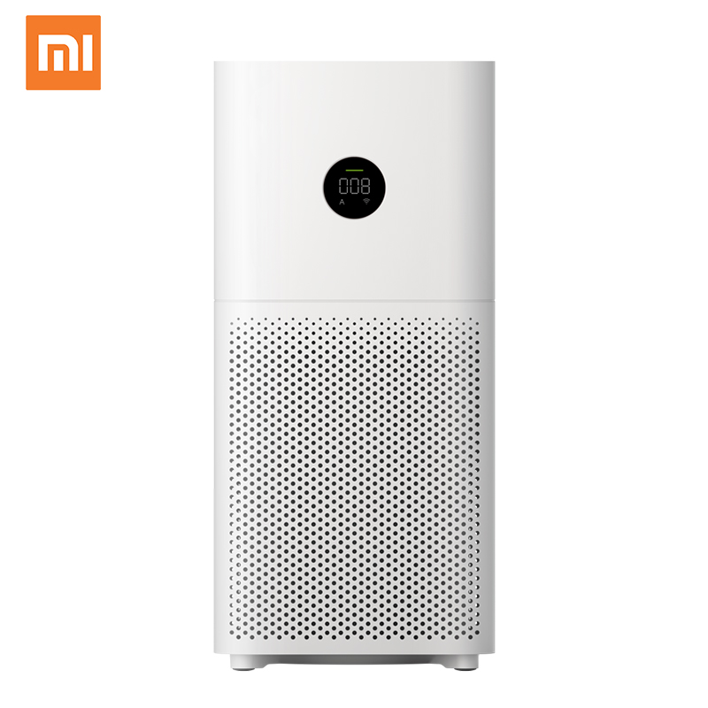 Оригинальный очиститель воздуха Xiaomi Mijia 3C с умным светодиодным дисплеем, бактериальный стерилизатор, автоматический очиститель воздуха, управление через приложение, с Hepa-фильтром