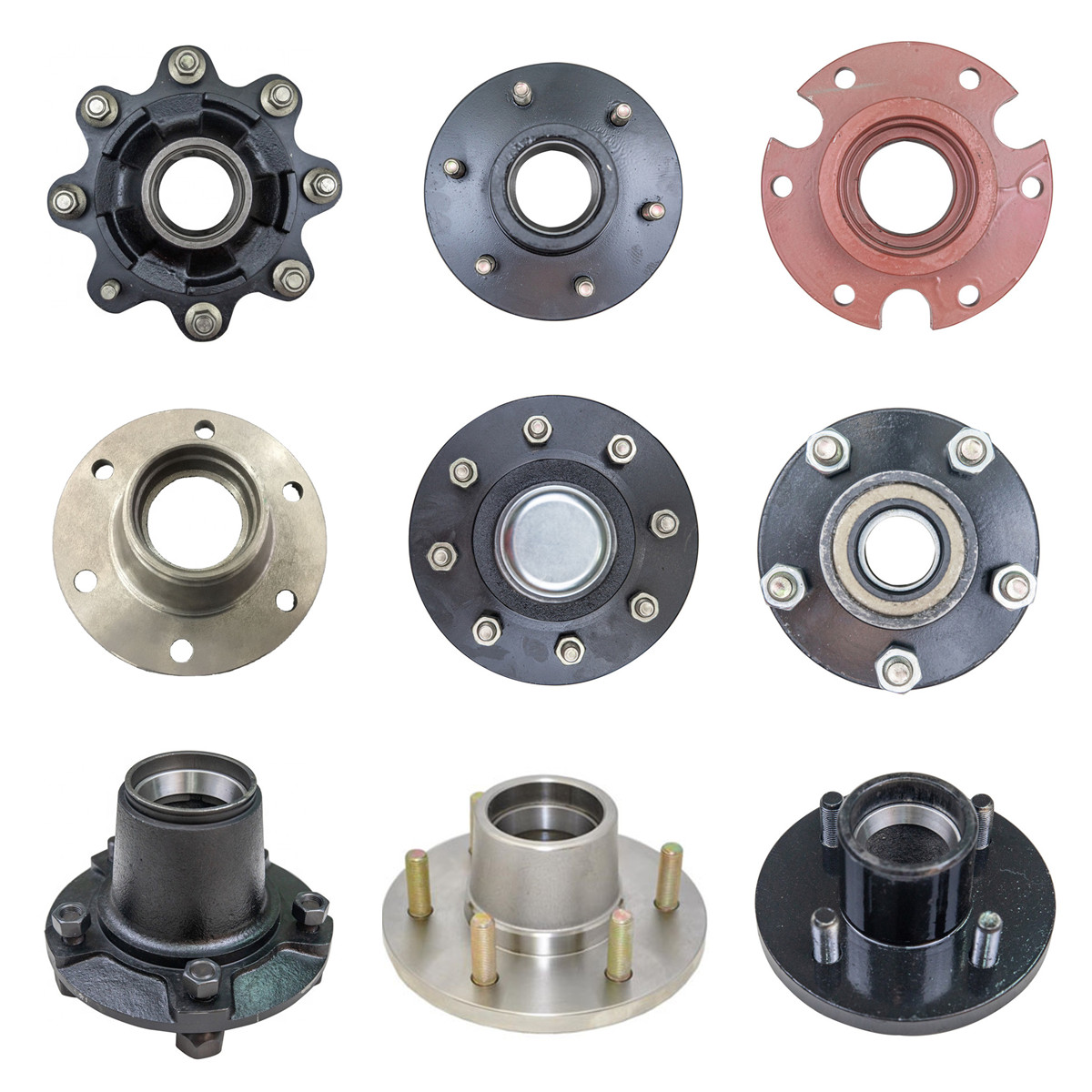 Axle Parts 5 Bolts Wheel Hub For Boat Trailer