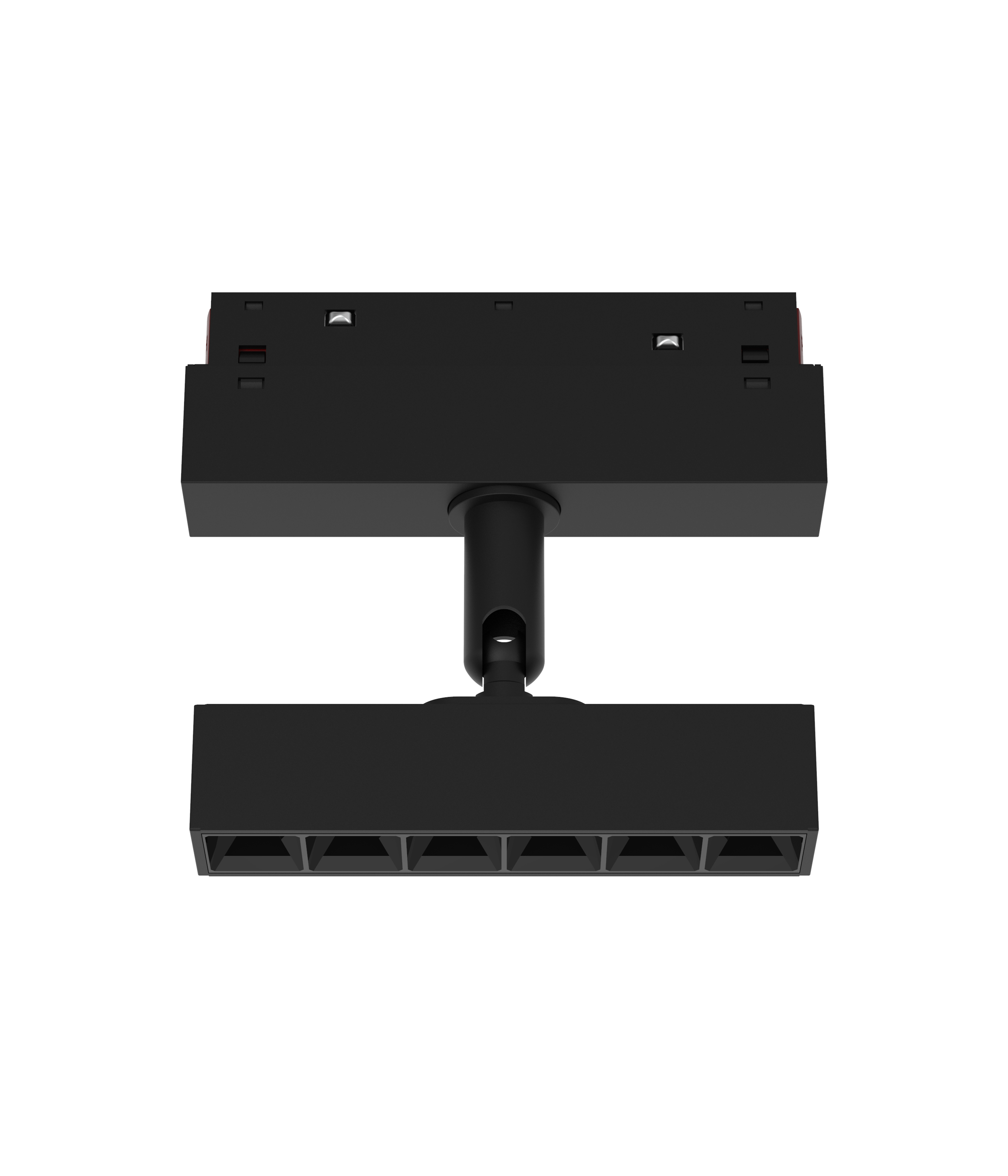 Track light magnetic power track international socket with led light slim track light