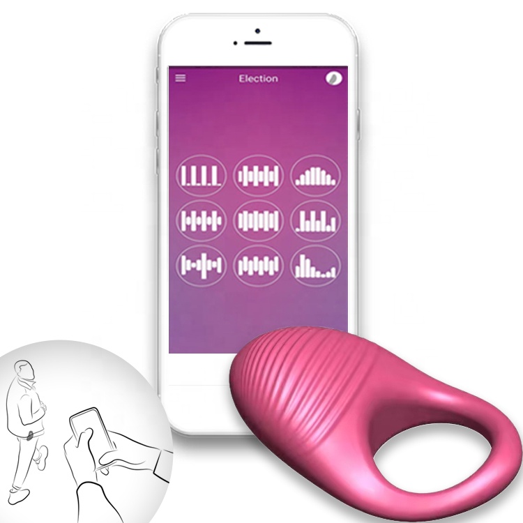 Best Selling Male Sex Toy Masturbator Prostate Stimulation Popular Love Cock Ring With Vibrator
