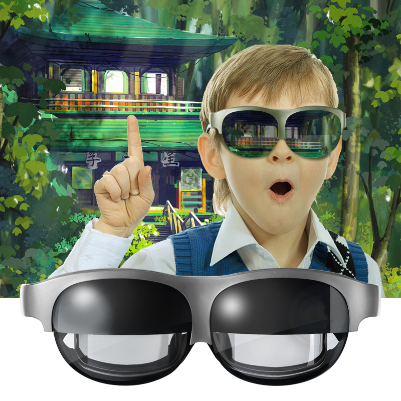 Advanced All In One Bulk Anaglyph Video Personal Virtual Reality Fiber 3d AR VR Smart Glasses