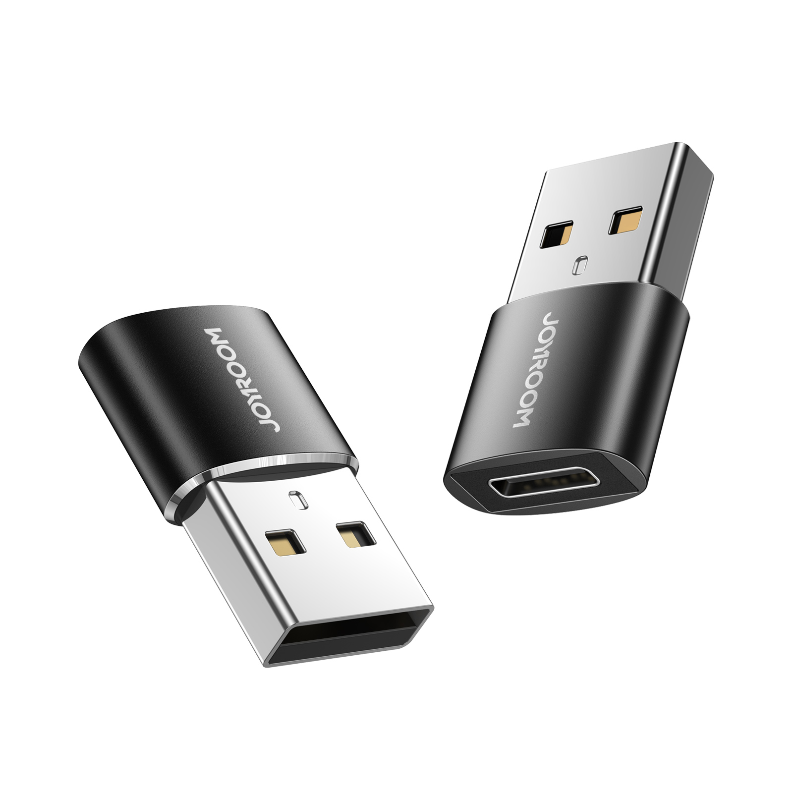 Joyroom 3A Usb Мужской кабель Usb Type-C-переходник с внутренней Резьбой Разъем 2021 Новый адаптер кабель с разъемом Usb Type-C Usb портативный мини 2 шт. комплект Usb C адаптера переменного тока