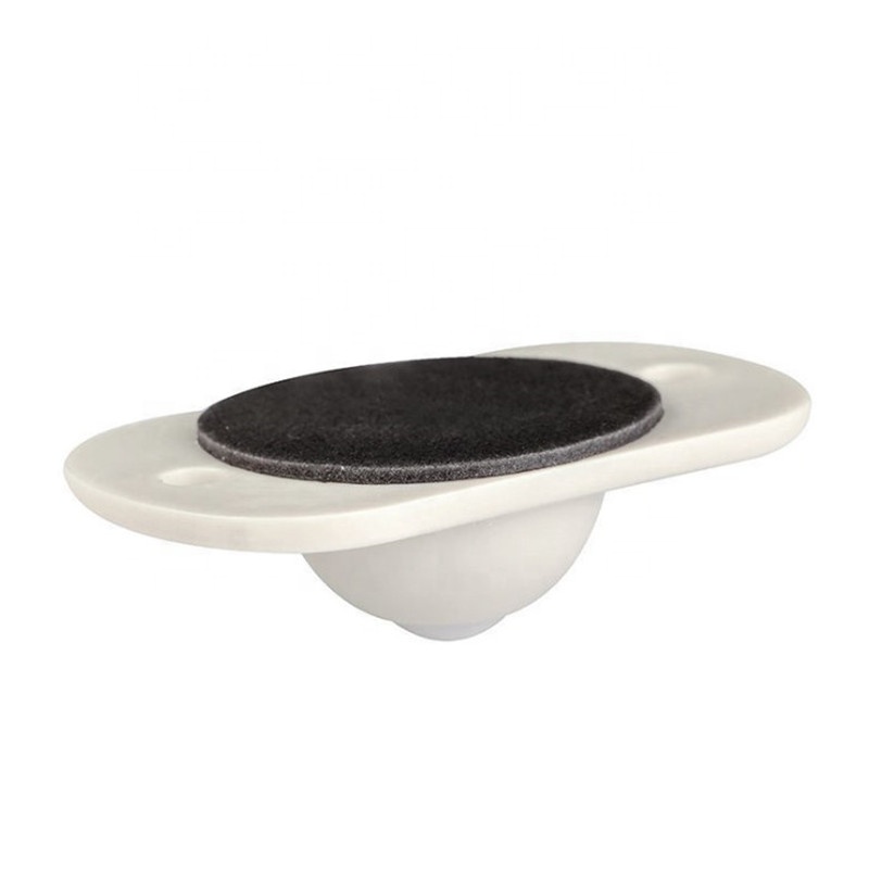 4pcs/set self-adhesive universal wheel storage box shelving bin bottom small wheel labor-saving no--hole ball pulley