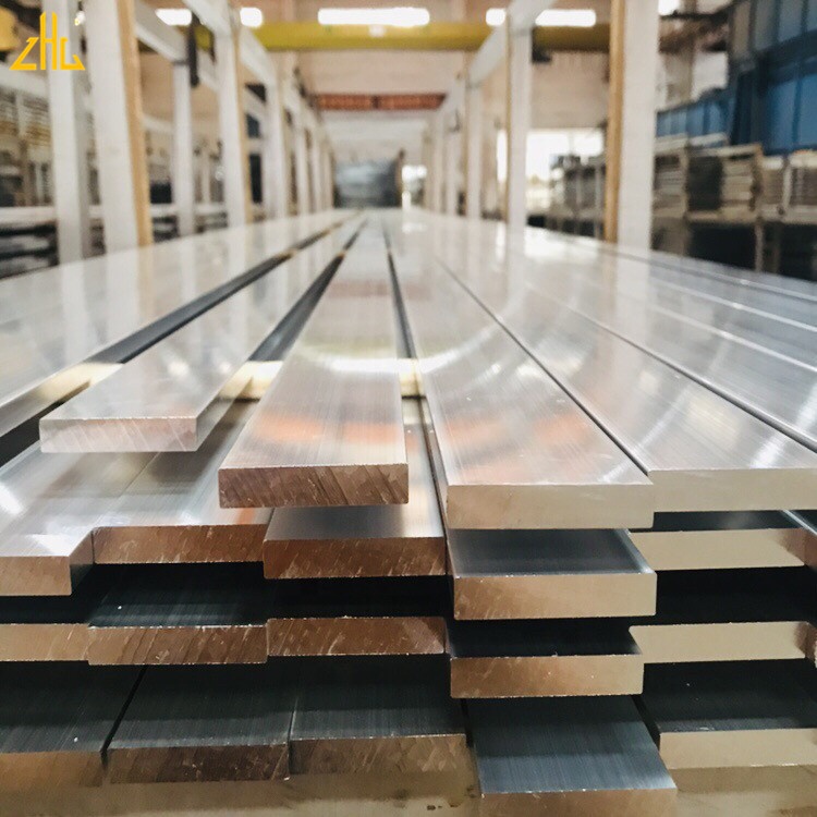 Large Diameter Aluminum Bars 210x10mm Flat Bar Aluminium 6063 6061 Aluminum Bar Profile