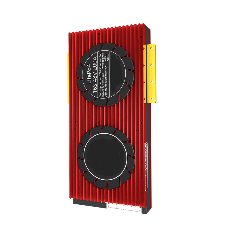 Smart BMS Lifepo4 16S 200A с UART RS485 может полностью осуществлять связь, работая от ПК, сменные данные