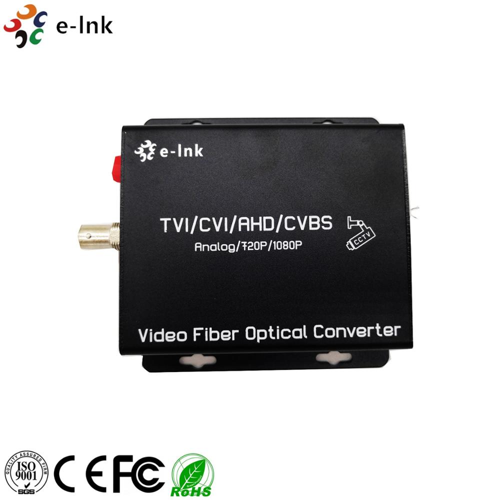 1ch 1080P HDTVI волоконно-оптические Передатчики Приемники
