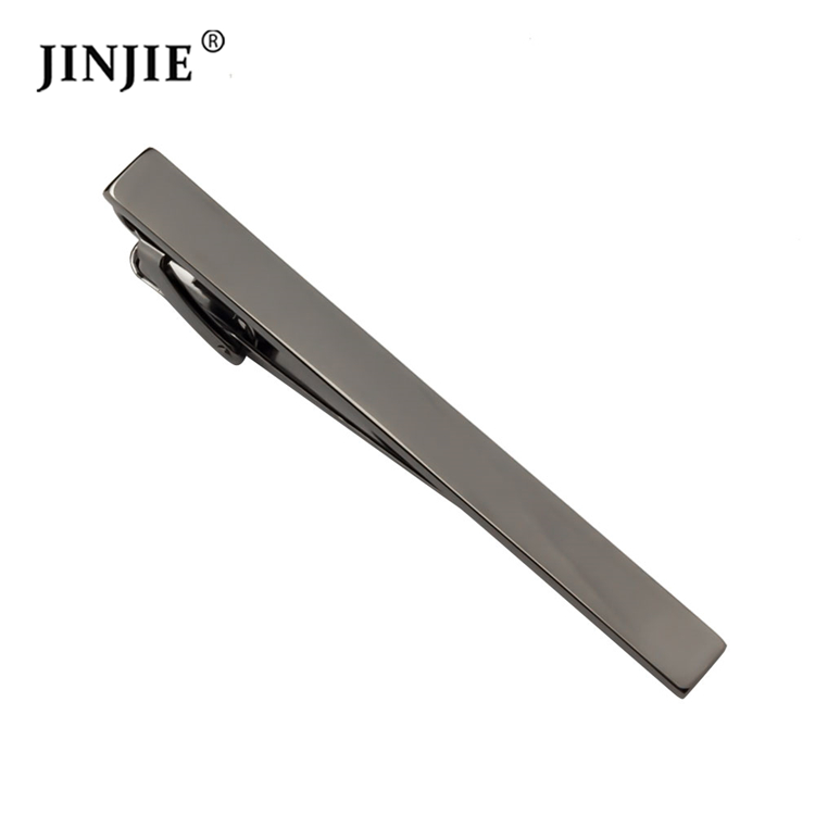 Make custom design promotional Blank Gold Plated Copper Tie Clip for Men Tie