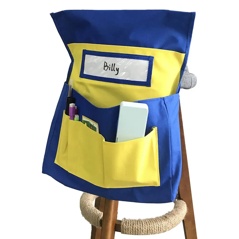 Collectible chair back is convenient for pupils to identify the storage bag for student Amazon