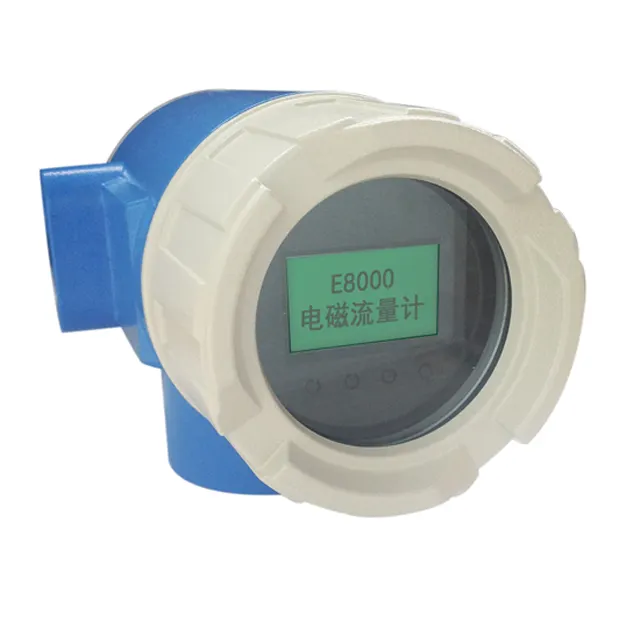 E8000 High accuracy intelligent electromagnetic flowmeter DN80/flow meter/magnetic flow meter