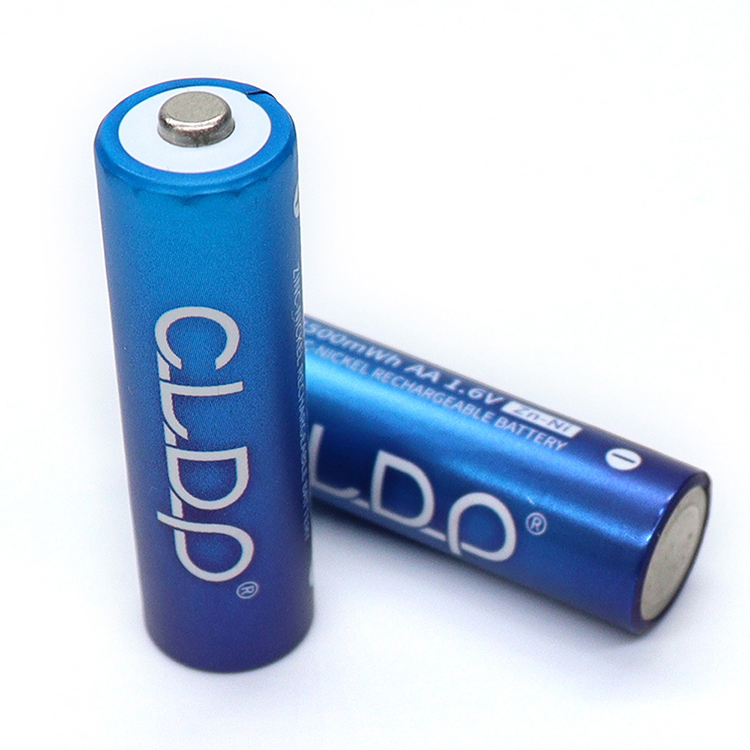 Cldp 1,6 v aa 2500mWh перезаряжаемые машинки батарея