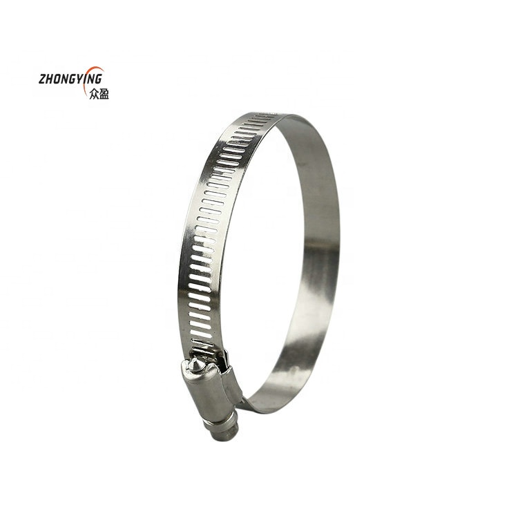 Китайский zhejiang zhongying новый дизайн на заказ 201 материал типы хомутов для шланга
