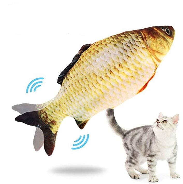 hot selling manufacturer direct electric moving 3D digital printing stuffed fish