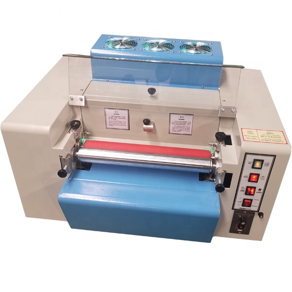 Double100 350 Desktop Digital Photo Varnish Uv Laminate Coating Machine for Paper