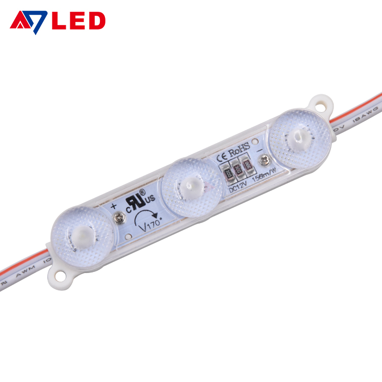 Высокая эффективность CE RoHS UL DC12V 1,08 W 150lm/w IP67 Водонепроницаемый 3 лампы 2835 SMD светодиодный модуль