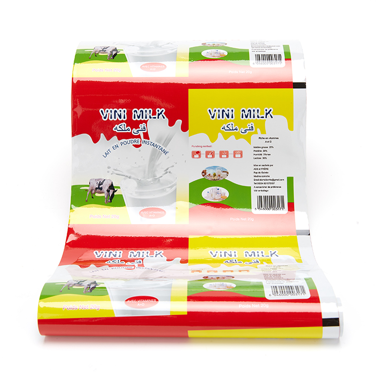 Custom Size Color Printed Food Packing Film Bag Roll,Customized Design Aluminum Package Bag Film Roll For Food Packaging