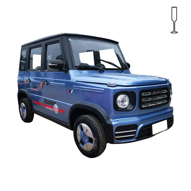 Low speed new energy city used car 50km/h 72V 100ah lead acid battery for adult