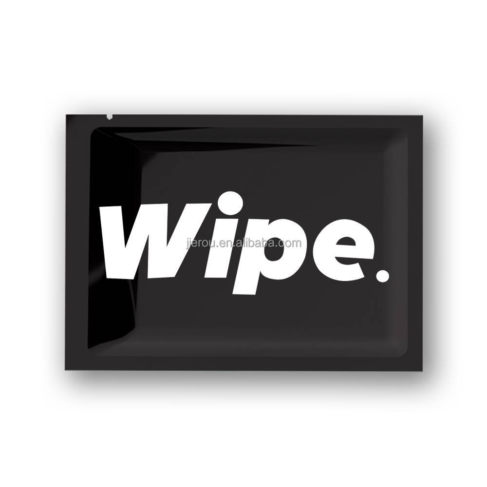 Customized logo Private Label Disposable Single Package Cleaning Wet Wipes