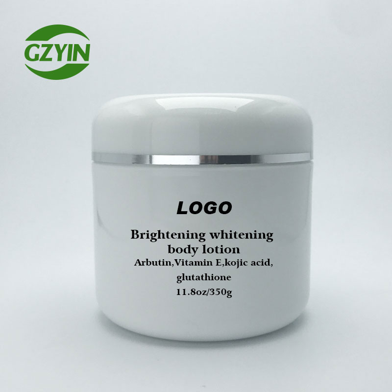 Private label 100% натуральный быстро результаты Kojic кислоты витамин е Glutathione черный отбеливание кожи лосьон для тела