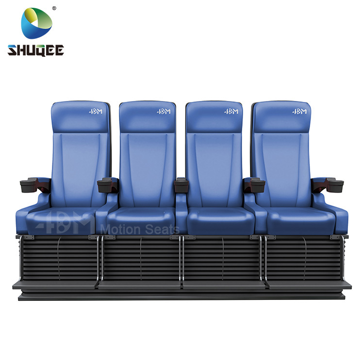 Hot Sale Electric Motion Luxury 5D Chair Theater Genuine Leather 5D Cinema For Theme Park 5D Cinema