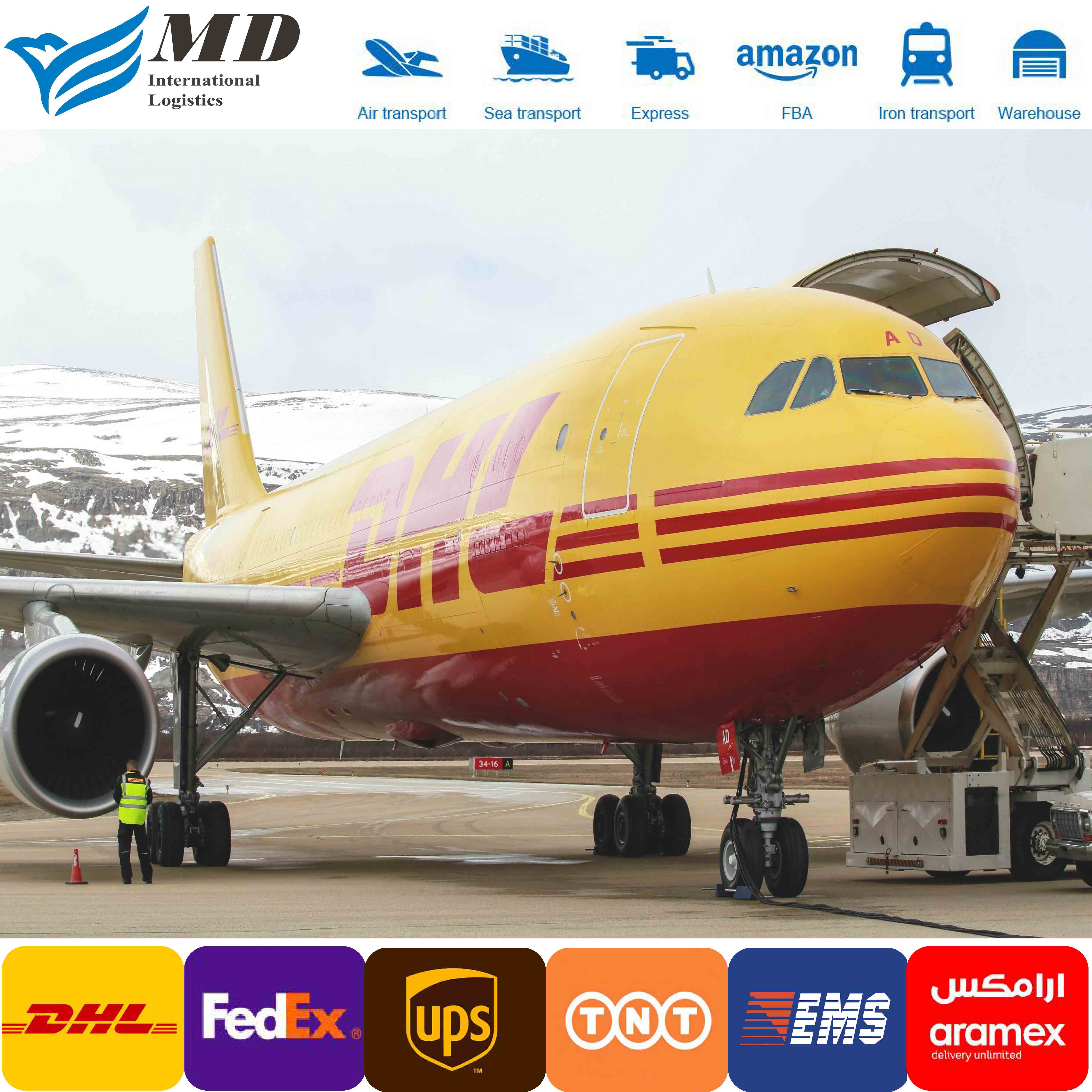 Сервис доставки от двери до двери экспедитор доставка Dhl стоимость международной доставки из китая в Украину ОАЭ Великобритания США